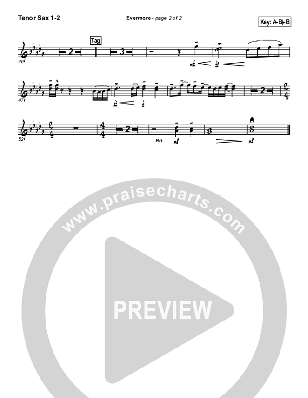 Evermore Tenor Sax 1/2 (Geron Davis)