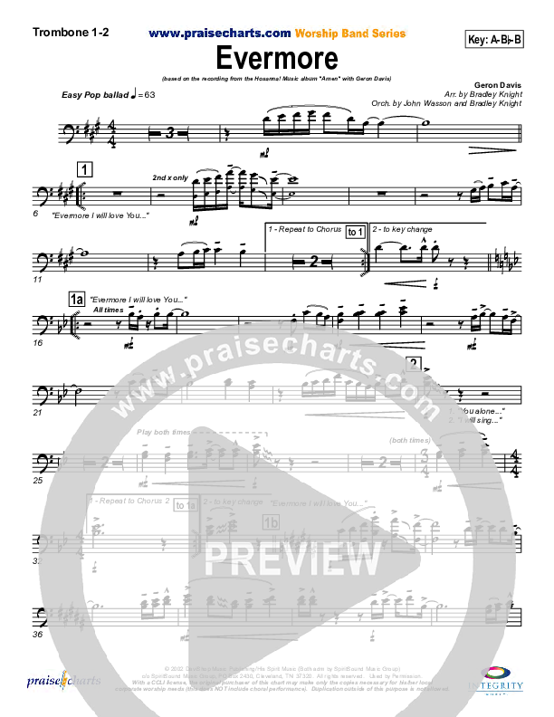 Evermore Trombone 1/2 (Geron Davis)