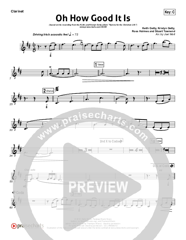 Oh How Good It Is Wind Pack (Keith & Kristyn Getty)