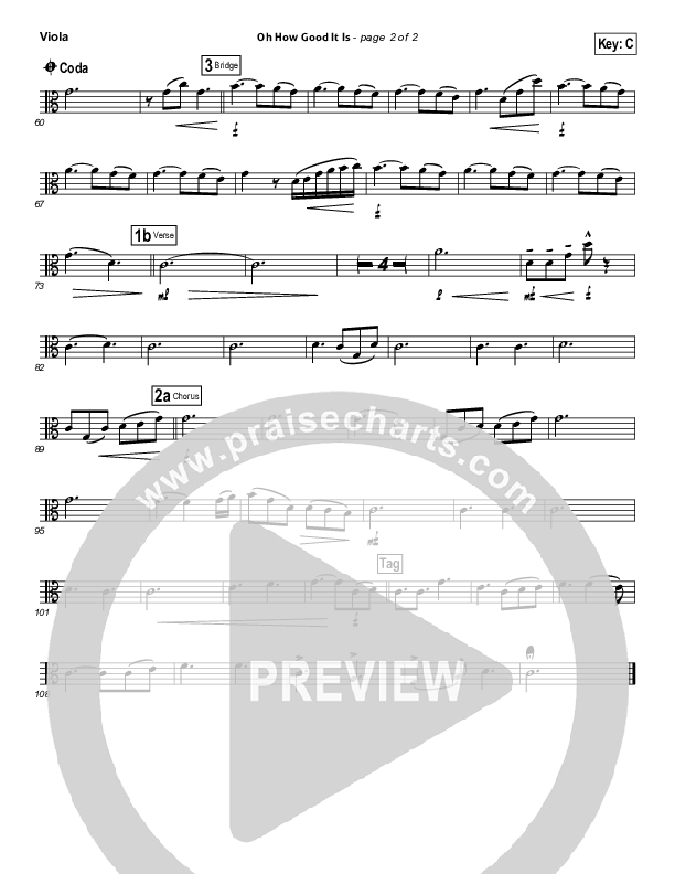 Oh How Good It Is Viola (Keith & Kristyn Getty)