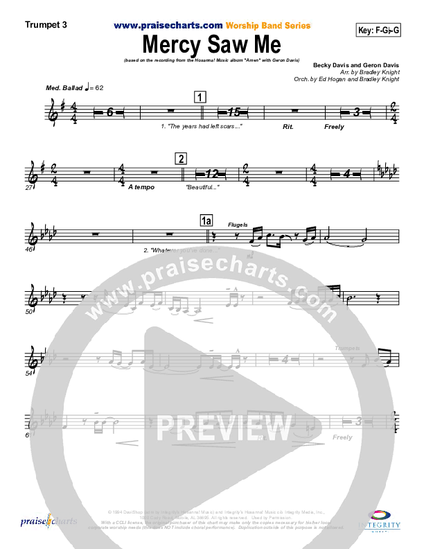 Mercy Saw Me Trumpet 3 (Geron Davis)