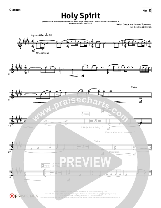 Holy Spirit Living Breath Of God Wind Pack (Keith & Kristyn Getty)