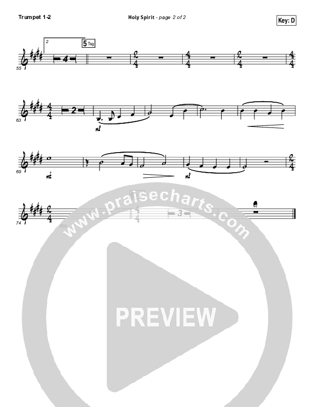 Holy Spirit Living Breath Of God Trumpet 1,2 (Keith & Kristyn Getty)