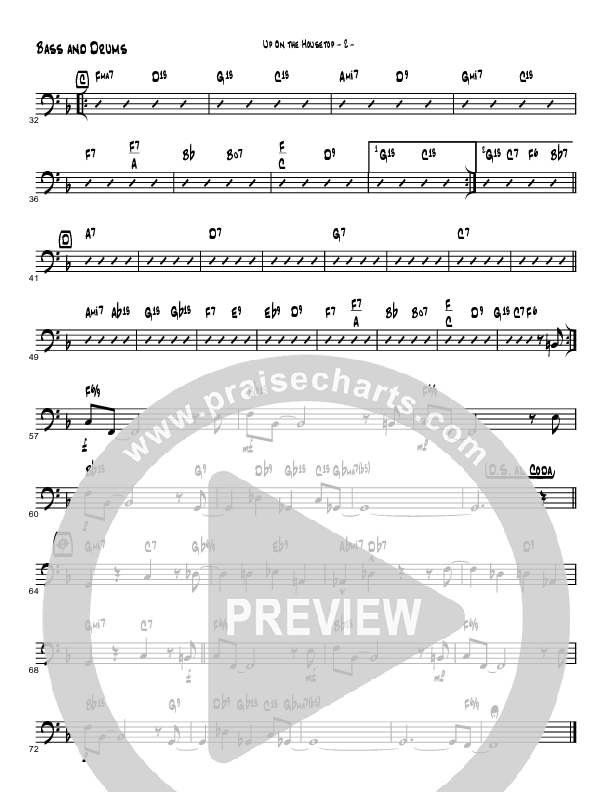 Up On The Housetop (Instrumental) Bass Guitar (Brad Henderson)