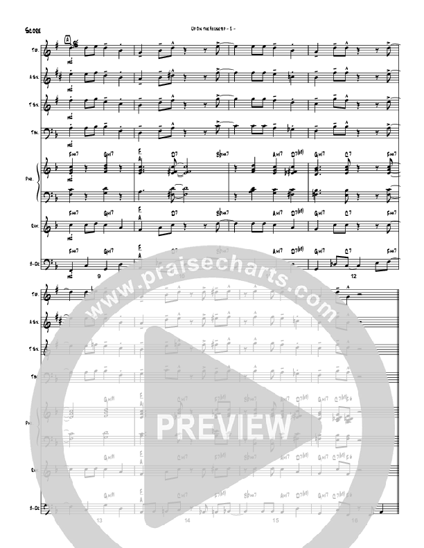 Up On The Housetop (Instrumental) Conductor's Score (Brad Henderson)