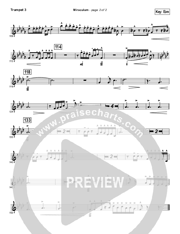 Miraculum Trumpet 3 (Lincoln Brewster)
