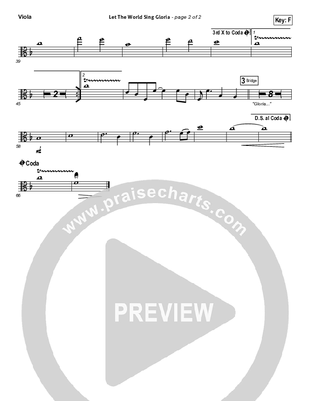 Let The World Sing Gloria Viola (Worship Together)