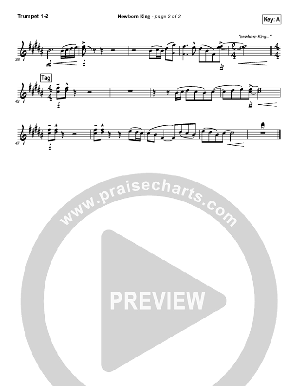 Newborn King Trumpet 1,2 (Worship Together)