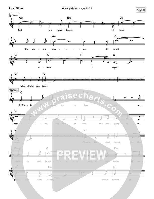 O Holy Night Lead (SAT) (Jason Gray)