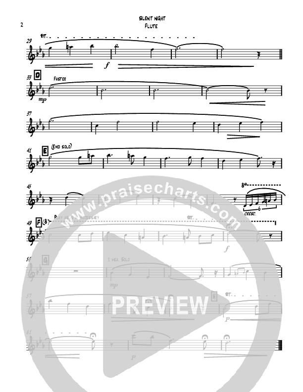 Silent Night Holy Night Flute (David Ayers)