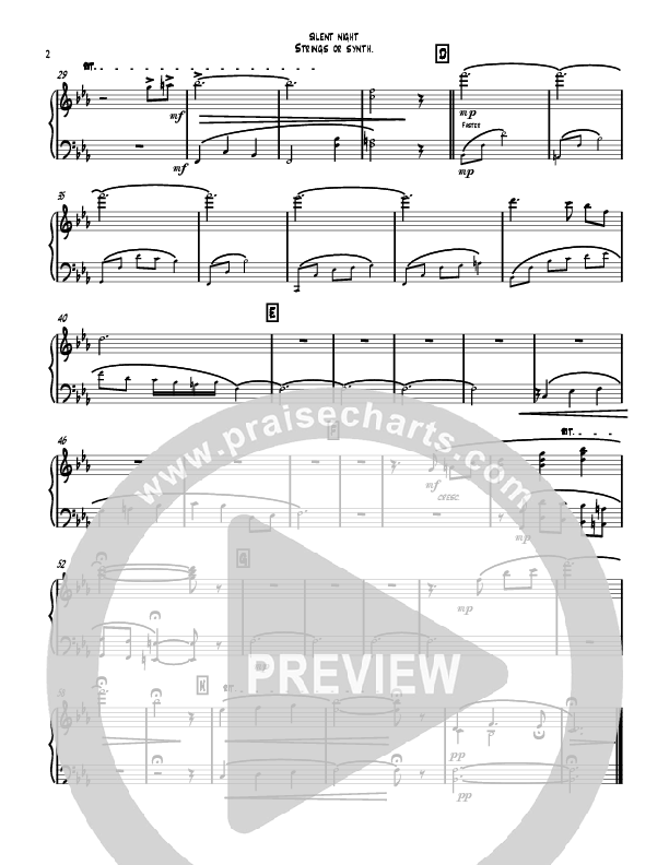 Silent Night Holy Night Synth (David Ayers)