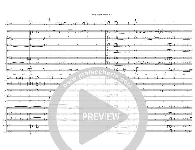 Go Tell It On The Mountain (Instrumental) Conductor's Score (David Ayers)
