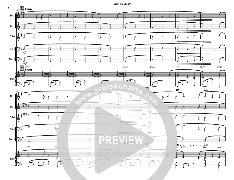 Away In A Manger (Instrumental) Orchestration (David Ayers)