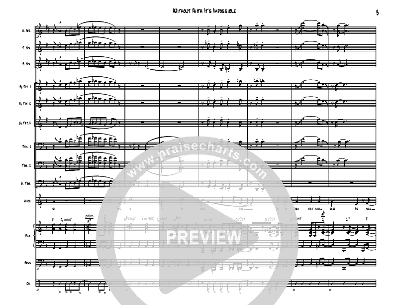 Without Faith It's Impossible Praise Band (David Arivett)