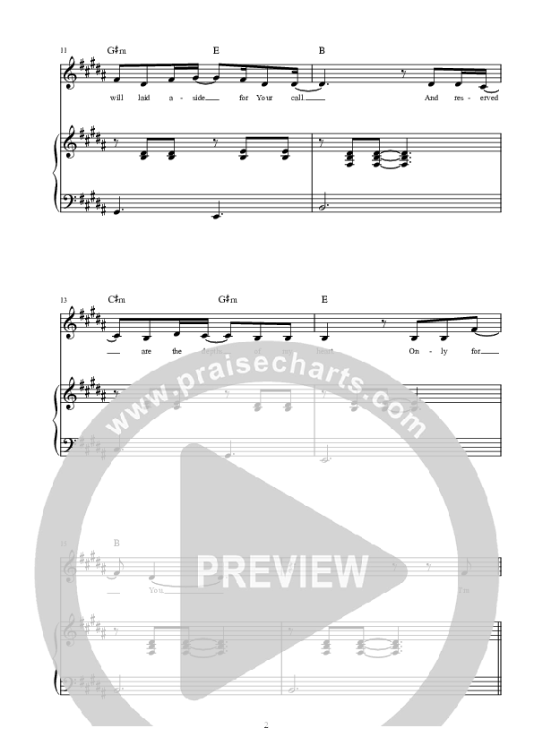 Rhythms Of Grace Piano/Vocal (Hillsong Worship)