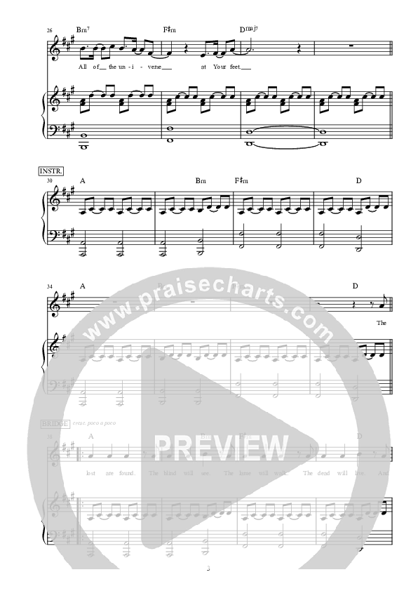 The Lost Are Found Piano/Vocal (Hillsong Worship)