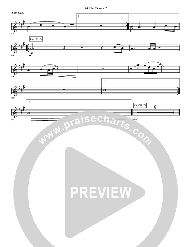 At The Cross Alto Sax (G3 Worship)