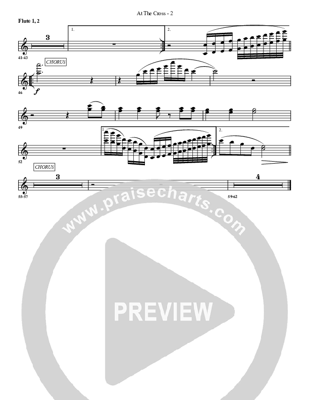 At The Cross Flute 1/2 (G3 Worship)