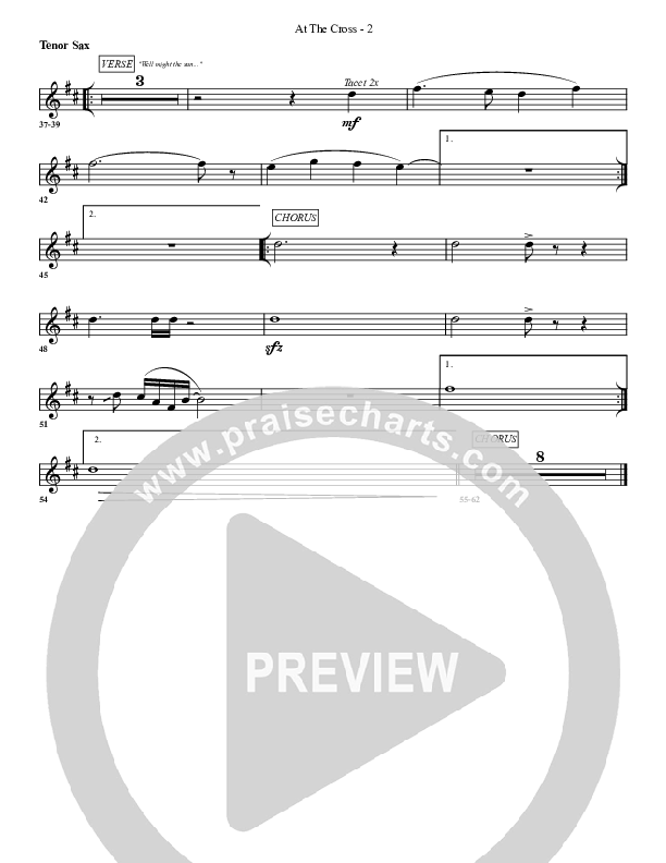 At The Cross Tenor Sax 2 (G3 Worship)