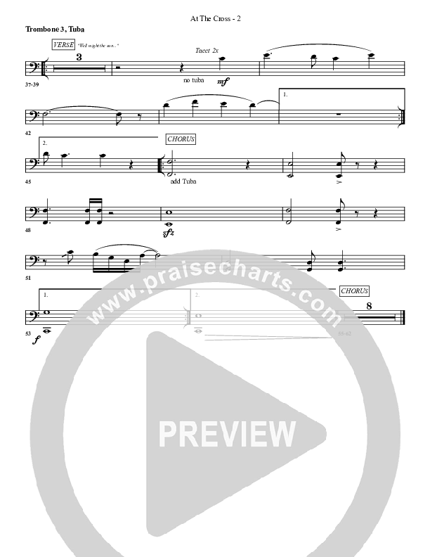 At The Cross Trombone 3/Tuba (G3 Worship)