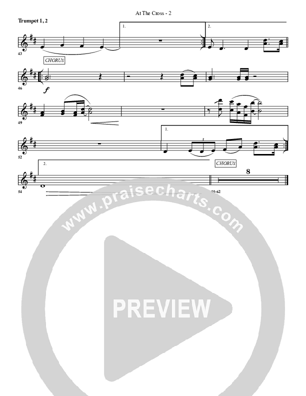At The Cross Trumpet 1,2 (G3 Worship)