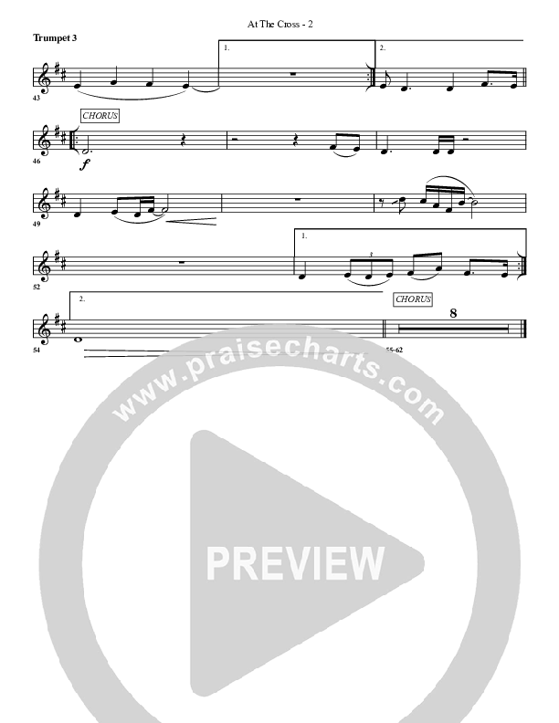 At The Cross Trumpet 3 (G3 Worship)