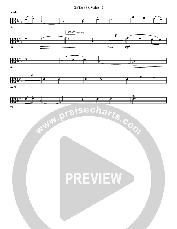 Be Thou My Vision Viola (G3 Worship)