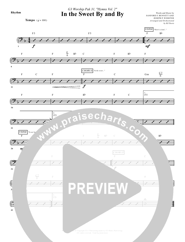 Sweet Rhythm Chart