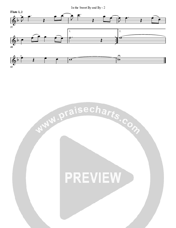 In The Sweet By And By Flute (G3 Worship)