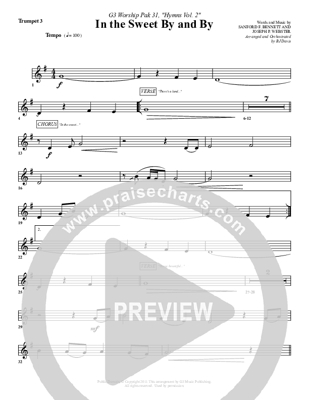 In The Sweet By And By Trumpet 3 (G3 Worship)