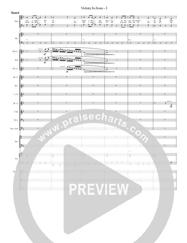 Victory In Jesus Orchestration (G3 Worship)