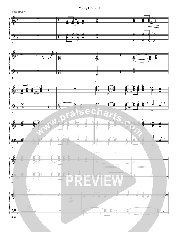 Victory In Jesus Synth Brass (G3 Worship)