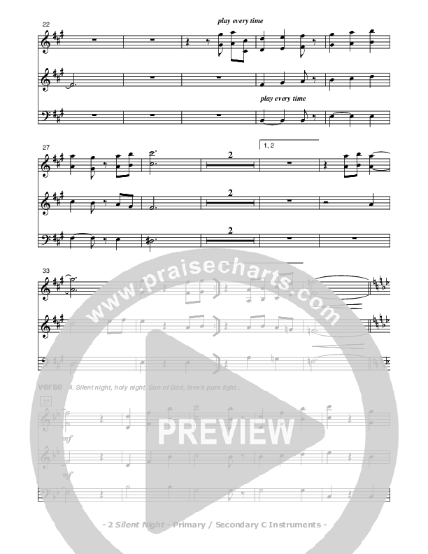 Silent Night C Instruments (Don Chapman)