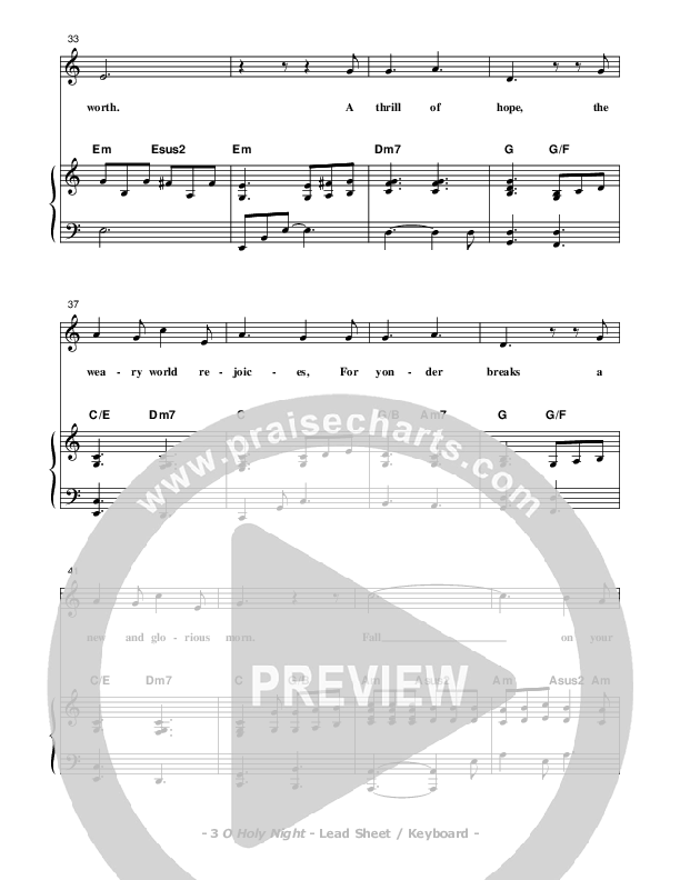 O Holy Night Piano/Vocal (Don Chapman)