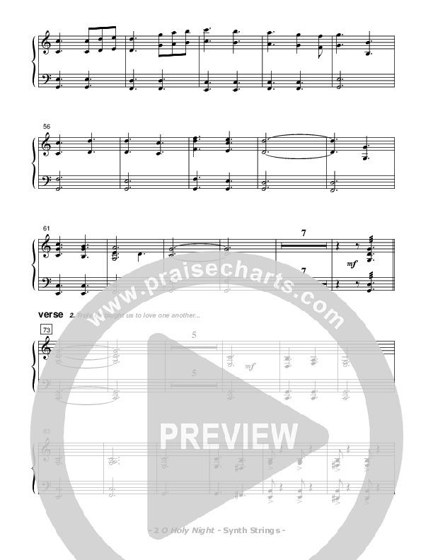 O Holy Night Synth Strings (Don Chapman)