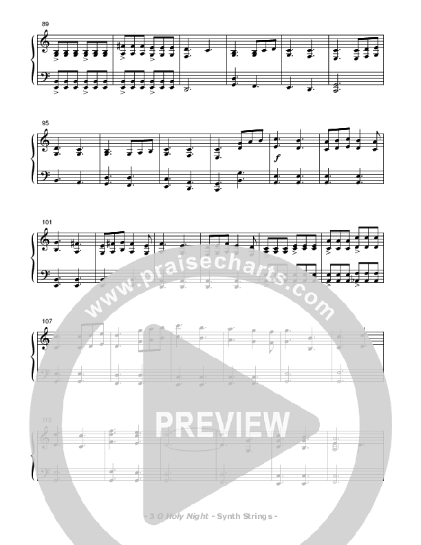 O Holy Night Synth Strings (Don Chapman)