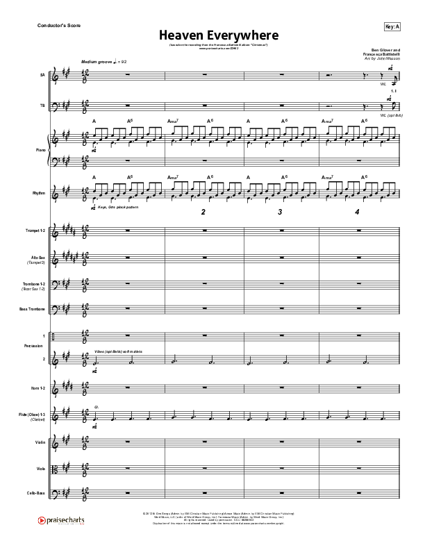 Heaven Everywhere Sheet Music PDF (Francesca Battistelli