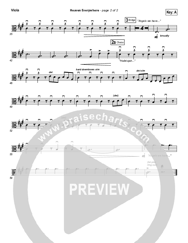 Heaven Everywhere Viola (Francesca Battistelli)