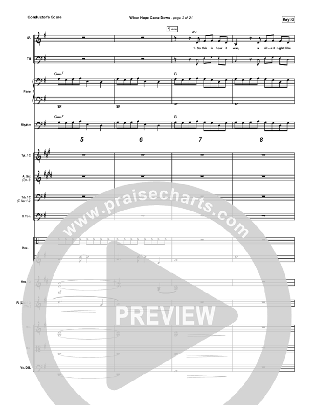 When Hope Came Down Orchestration (Kari Jobe)