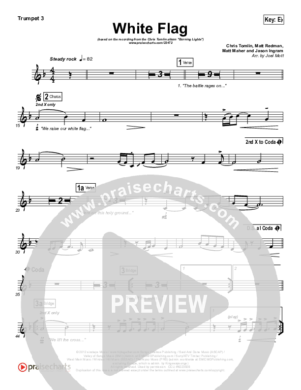 White Flag Trumpet 3 (Chris Tomlin)