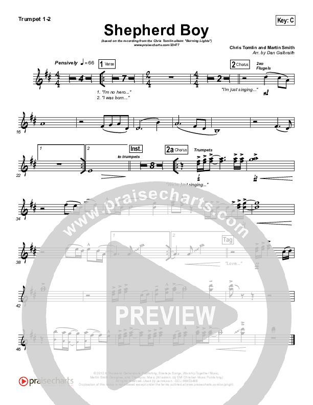Shepherd Boy Brass Pack (Chris Tomlin)