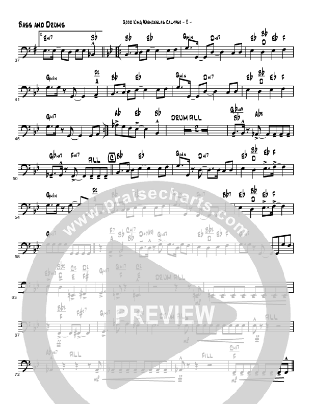 Good King Wenceslas Calypso (Instrumental) Drum Set (Brad Henderson)