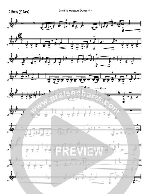 Good King Wenceslas Calypso (Instrumental) French Horn (Brad Henderson)