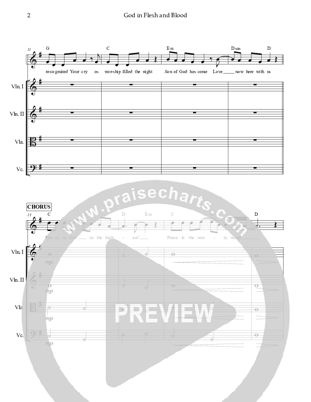 God In Flesh And Blood String Ensemble (Travis Ryan)