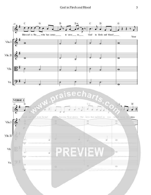 God In Flesh And Blood String Ensemble (Travis Ryan)