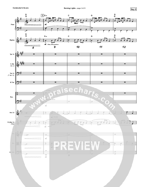 Burning Lights (Instrumental) Orchestration (Chris Tomlin)