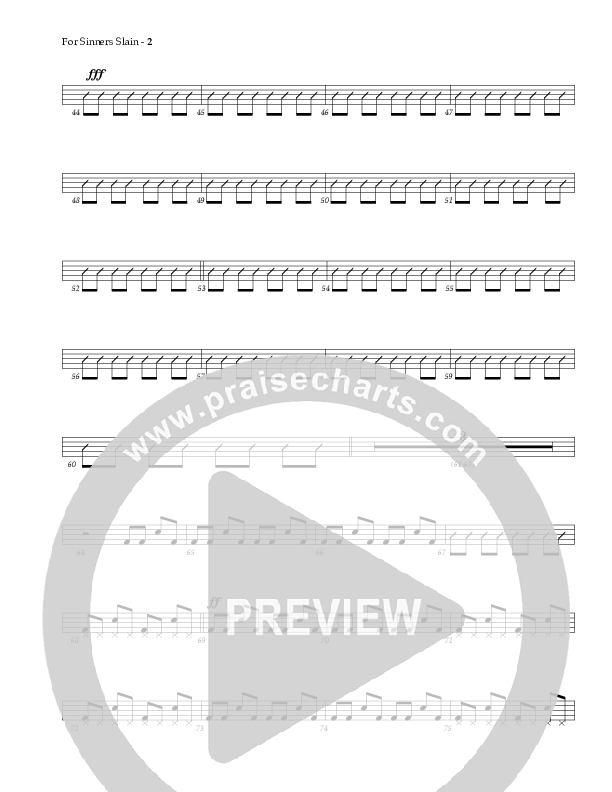 For Sinners Slain Shaker (Red Tie Music)