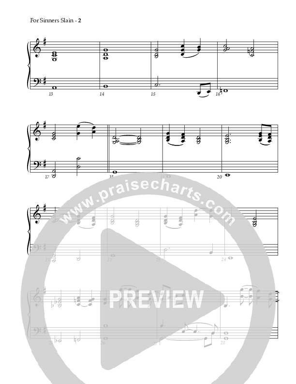 For Sinners Slain Synth (Red Tie Music)