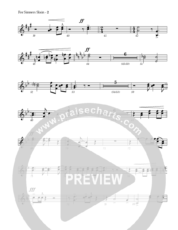 For Sinners Slain Tenor Sax 2 (Red Tie Music)