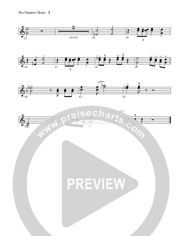 For Sinners Slain Tenor Sax 2 (Red Tie Music)